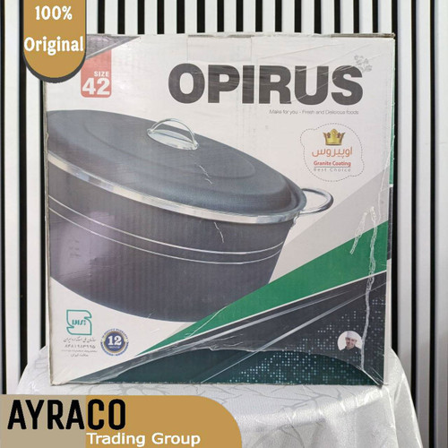 قابلمه سایز 42 برند اپیروس رنگ ( مشکی )