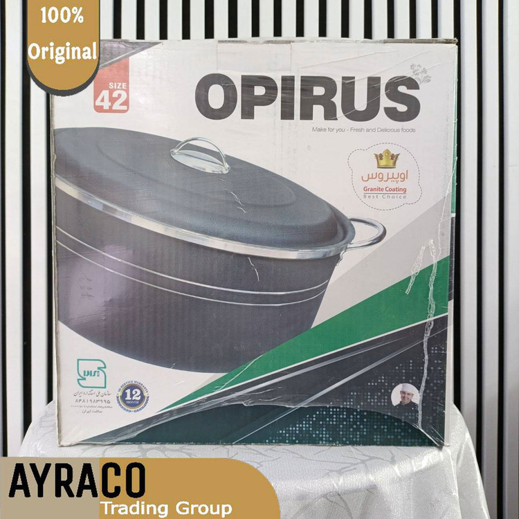 قابلمه سایز 42 برند اپیروس رنگ ( سربی )