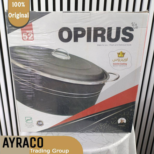 قابلمه سایز 52 برند اپیروس رنگ ( مشکی )