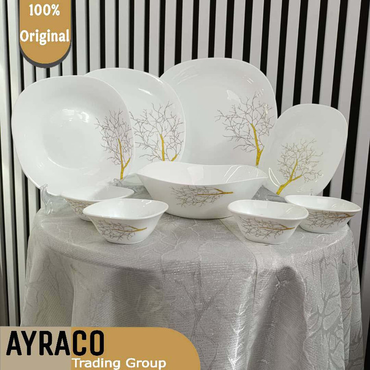 سرویس 26 پارچه مربع درخت طلا ( پاییز)