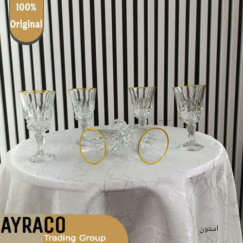 گیلاس خوری استون کادو کاوه 2 | گیلاس شفاف و شیک مناسب پذیرایی و هدیه