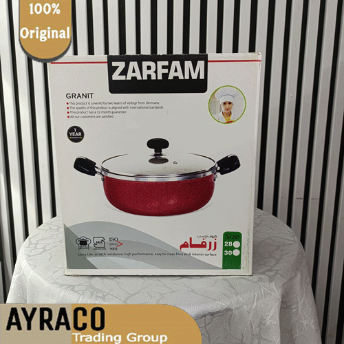 تابه گرانیتی برند زرفام سایز 28 ( Zarfam )