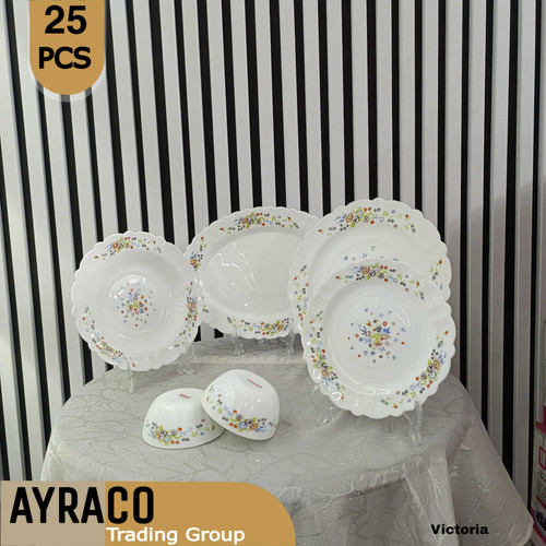 سرویس غذاخوری 25 پارچه گنگره ویکتوریا برند آیروپال